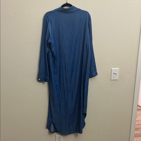 Denim looking Button-Up Shirt Dress - Picture 5 of 5